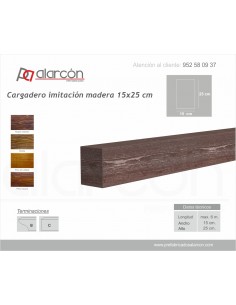 CARGADERO IMITACIÓN MADERA...