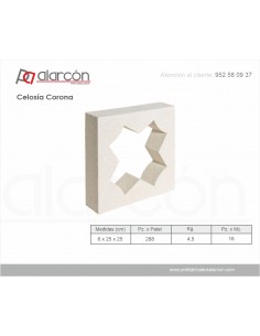 Celosía Corona