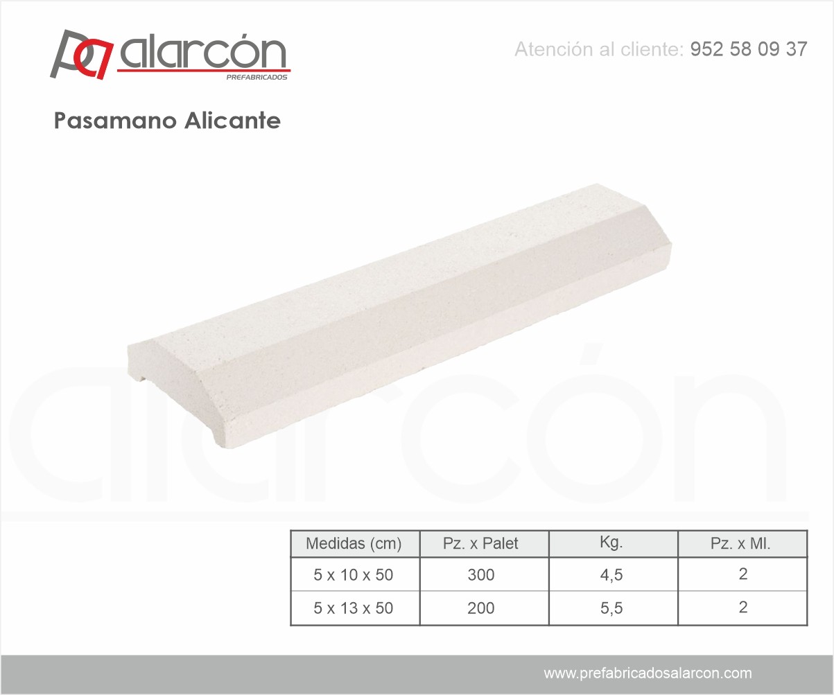 Pasamano Alicante