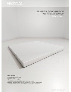 PASARELA DE HORMIGÓN...