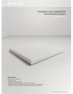 PASARELA DE HORMIGÓN...
