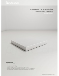 PASARELA DE HORMIGÓN...