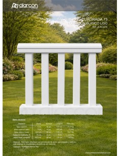 Ml. BALAUSTRE CUADRADA 75