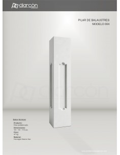 PILAR MOD.004 - 18x18cm.