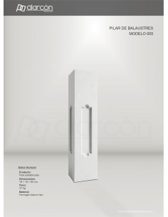 PILAR MOD.005 - 18x18cm.