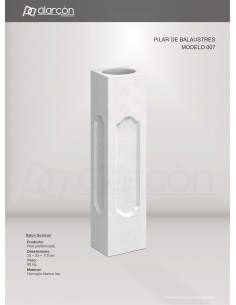 PILAR MOD.007 - 25x25cm.