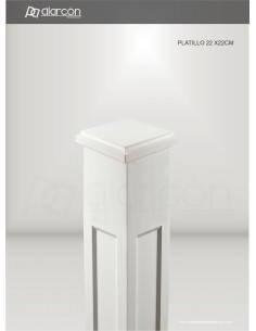 PLATILLO 22x22  nº 18