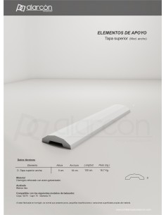 Tapa Superior Ancha para...